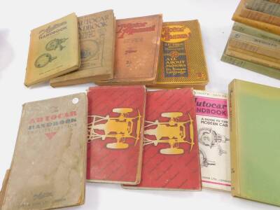 Automotive books, including Autocar handbook, The Motor Manual and others. (qty) - 2