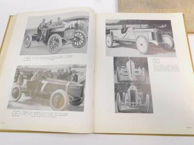 Automotive books, comprising Austin Racing History 1949 and Austin Golden Jubilee Our First Fifty Years 1955, signed presentation copy. (2) - 3