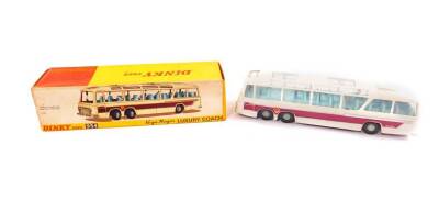 Dinky Toys die cast 954 Vega Major luxury coach, boxed.