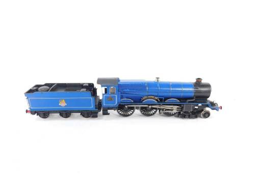 A kit form 00 gauge King Class King Henry VII locomotive, British Railways blue livery, 4-6-0, 6014.