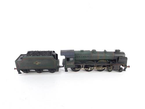 A kit built 00 gauge Patriot Class locomotive Sir Herbert Walker KCB, BR green livery, 4-6-0, 45535.