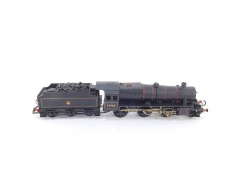 A kit form 00 gauge Lobster Class locomotive, BR black livery, 2-6-0, 42968.