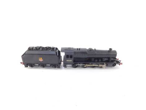 A kit form 00 gauge 8F-A Class locomotive, BR black livery, 2-8-0, 48420.