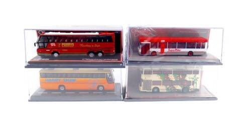 Corgi Original Omnibus die cast models, scale 1:76, limited edition, boxed. (4)