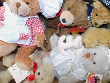 Teddy Bears, including a Bedford Bear., Keale Toys Bear., Sun Kid Bear, etc. (6)