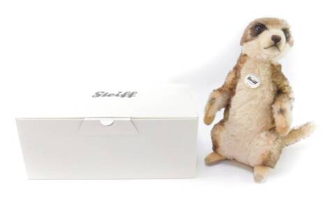 A Steiff Meerkat Mungo, boxed, 30cm H.