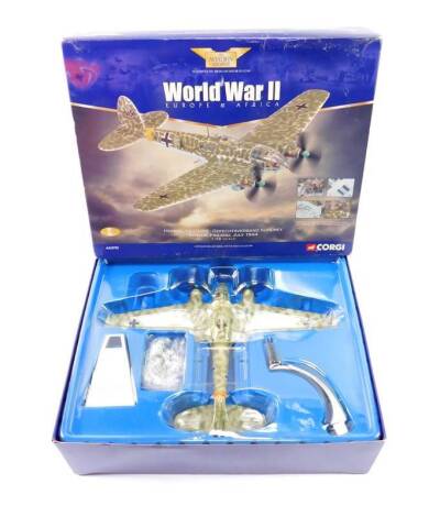 A Corgi Aviation Archive limited edition die cast aeroplane, Heinkel HE111H-6, Immola, Finland, WWII Europe and Africa Series, boxed, AA33702.