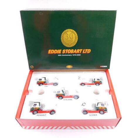 A Corgi Eddie Stobart Ltd 30th Anniversary 1970-2000 Boxed Set, scale 1:50 76061.