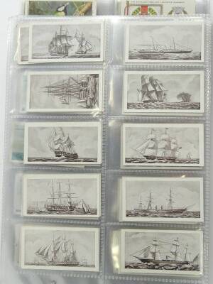 Various cigarette cards etc., Benson's, Old Bristol Series, Raydex, Tyneal Plug, various other trade cards, Player and Sons Wild Birds etc., other full and part sets etc. (1 album) - 2