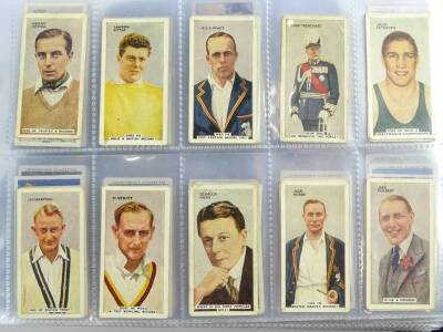 Various cigarette cards, Lea Chairman War Portraits, Kellogg's, Fishes of the World, Godfrey Phillips Public Eye, various other full and part sets etc. (1 album) - 2