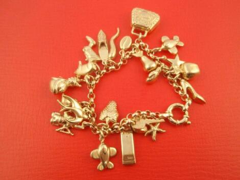 A belcher link bracelet