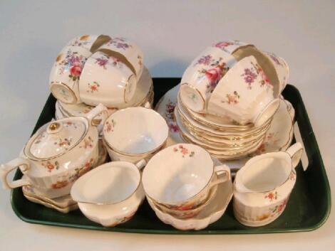 A Royal Crown Derby part tea service