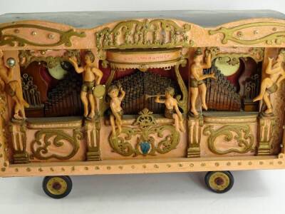 A working model of a fairground organ, Pat Collins Mammoth Marenghi organ (AF), 51cm W. - 2