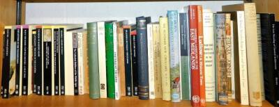 Books on architecture etc., Roof Bosses In Medieval Churches, Royal Historical Society Transactions, mainly hardback, A History of Weston Architecture, A Place In The Country, Gothic World, etc. (2 shelves)" - 3