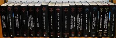 Pevsner (Nikolaus) and others, The Buildings of England, The Buildings of Ireland, The Buildings of Scotland, etc. to include Argyll and Bute, Shropshire, Buckinghamshire, London 3:North West, Lincolnshire, etc. hardback with dust wrappers. (2 shelves) - 3