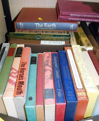 Various books Folio Society and others, The Earth and Intimate History, Bill Bryson Notes From A Small Island, Shakespeare Sonnets, various other subjects; Gamebirds, The Fire of Liberty, The Book of Margery Kempe, etc. various other Folio and Folio style - 2