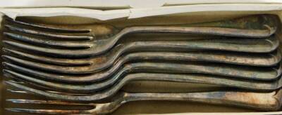 Various silver plated ware, to include flatware, some cased, to include cake slice, 29cm W, etc. (a quantity) - 5