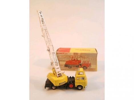 A Dinky toys 970 Jones Fleetmaster cantilever crane