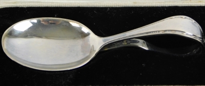 Various silver, etc. teaspoons sets of six to include some headed with golf clubs, medicine pusher, 10cm W, cigarette case, approx. 8oz of silver. (a quantity) - 8