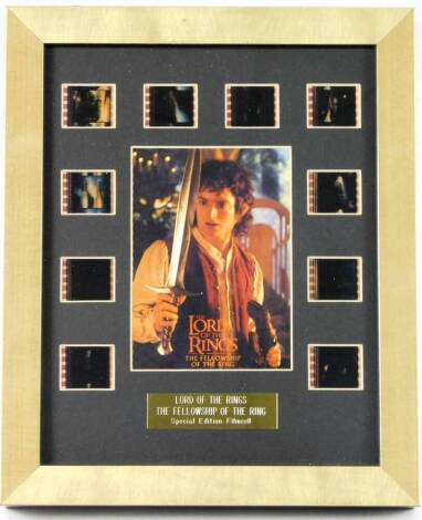 A Lord of The Rings The Two Towers special edition film cell set, 24.5cm x 19.5cm. (framed)