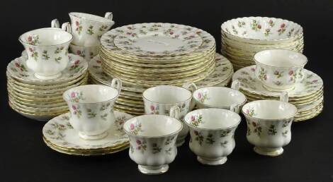 A Royal Albert Winsome pattern part dinner and tea service.