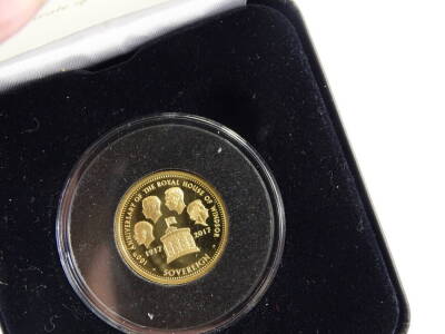 A 2017 gold proof sovereign, 2017 Centenary of the House of Windsor, boxed etc. - 2