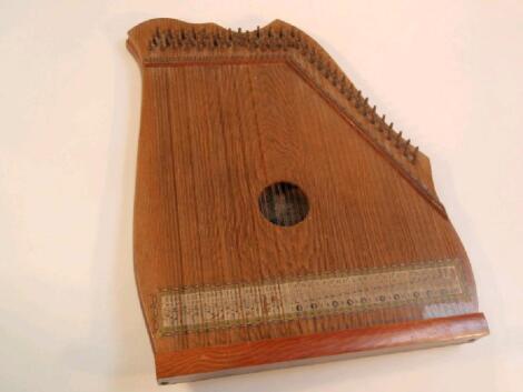 A Piano-Chord Zither.