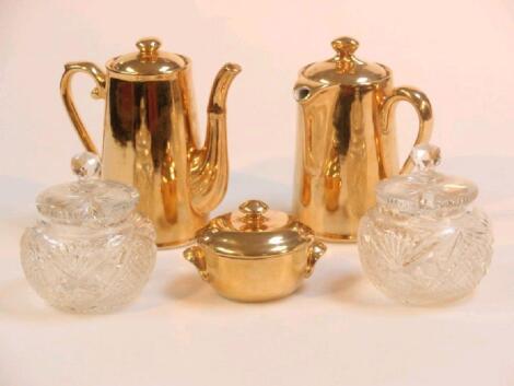 A Royal Worcester coffee pot