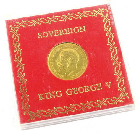 King George V 1927 full gold sovereign.