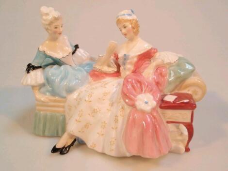 A Royal Doulton figure 'The Love Letter'