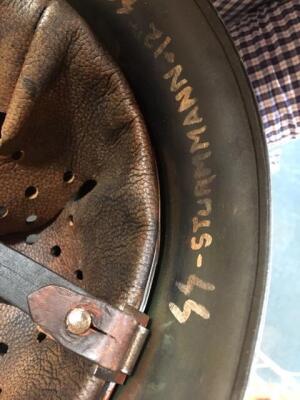 An SS Panzer Division Hitlerjugend helmet, belonging to Sturmmann Erhard Kinscher born in 1926 and served 1943-1945, with decals, 23cm W. - 6