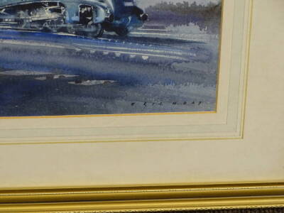 Eric H. Day (1900-1995). Mallard train, watercolour, signed, 36.5cm x 52.5cm. - 3