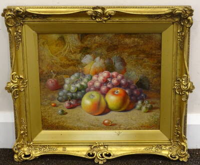 Charles Archer (1855-1931). Fruit still life, oil on canvas, signed, 30cm x 35cm. - 2