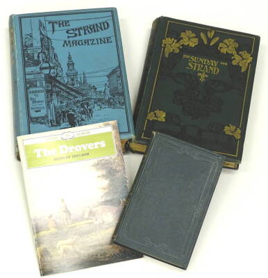 The Strand Magazine, Vol VII. The Sunday Strand, Vol. V. The Drovers, shire pub. and Bloomfields, illus. T.S. Cooper Hobley, Tayler & Webster. (4)