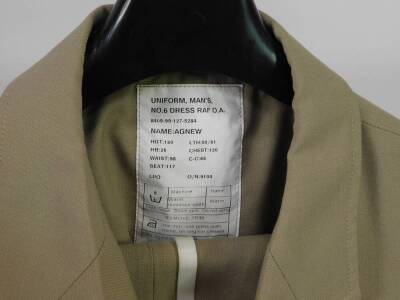 An RAF Flight Sergeant's No 1 dress jacket, further jacket and a No 6 dress jacket. (3) - 4