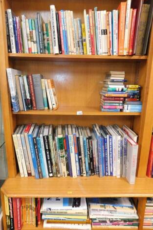 Books relating to aviation and military transportation, etc. (4 shelves)