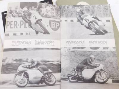 A 1963 and 1965 Isle of Man TT Offical Guide and Programmes, 1962 and 1964 Supplement to History of The TT Races 1907-1960, together with MPH The Journal of The Vincent - H.R.D. Owners Club 230, 232, 233, 238 and 239, etc. (qty) - 3