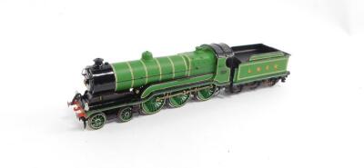 A kit built OO gauge locomotive Sir Sam Fay, LNER green livery, 4-6-0, 423.