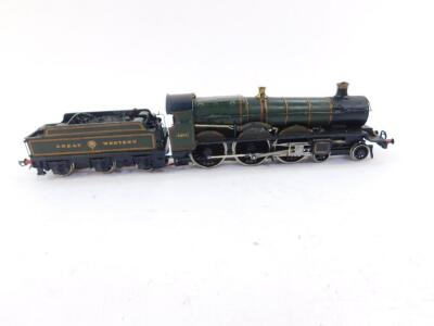 A kit built OO gauge 4000 Class locomotive Queen Victoria, Great Western green livery, No.40333, 4-6-0.