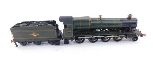 A kit built OO gauge 4700 Class locomotive, British Rail green livery, No.4700, 2-8-0.