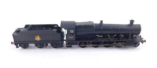 A kit built OO gauge 2800 Class locomotive, British Rail black livery, 3855, 2-8-0.