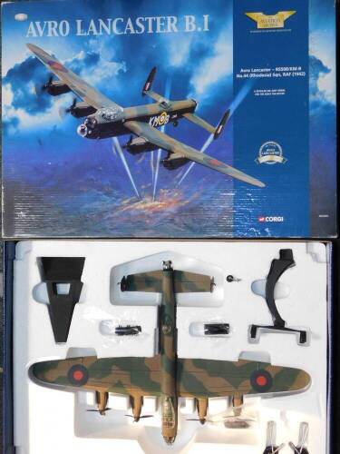 A Corgi Aviation Archive die cast model of an Avro Lancaster, No 44 (Rhodesia) SQN RAF (1942), R5508/KN/V, limited edition scale 1:72, boxed.