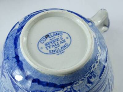 A large quantity of blue and white printed pottery, mainly Copeland Spode's Italian pattern, to include two square tureens and covers etc. - 2