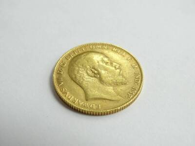 An Edward VII full gold sovereign, dated 1906. - 2