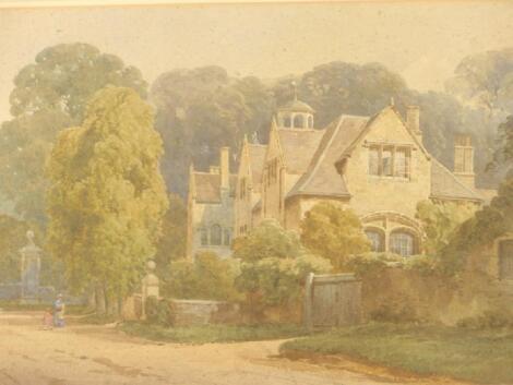 William H. Sugden (19th/20thC). Old Almhouses