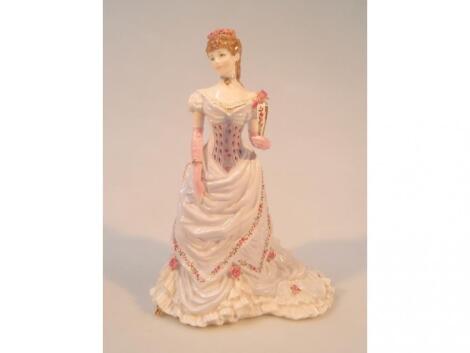 A Royal Worcester figure