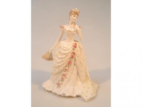 A Royal Worcester figure