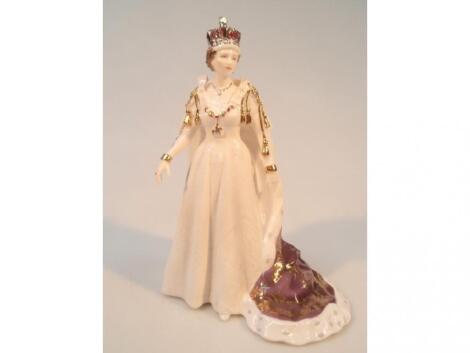 A Royal Worcester figure