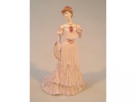 A Coalport figure-'Lady Rose'