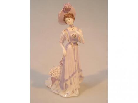 A Royal Worcester figure-'Lady Violet'